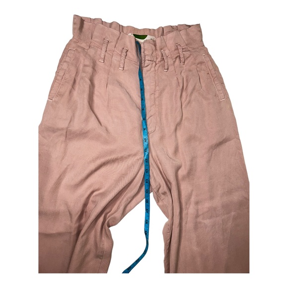 Anthropologie l High Rise Cropped Blythe Wide Leg Pants Size 4 - Picture 7 of 11